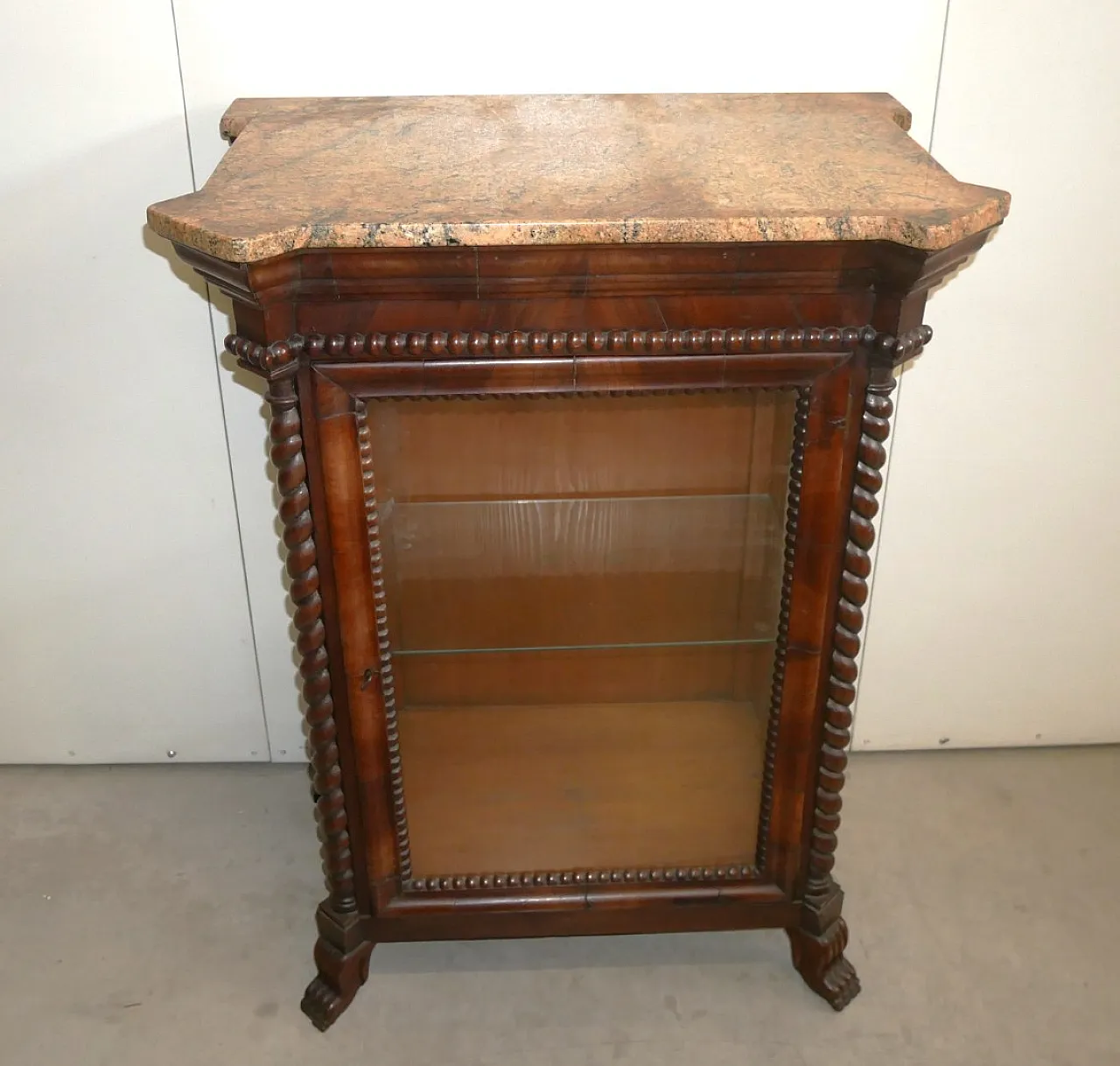 Vetrina in mogano piccole dimensioni, '800 1
