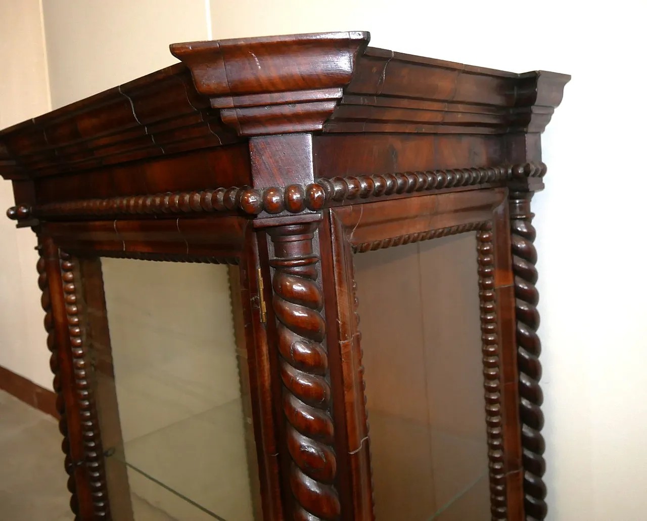 Vetrina in mogano piccole dimensioni, '800 13
