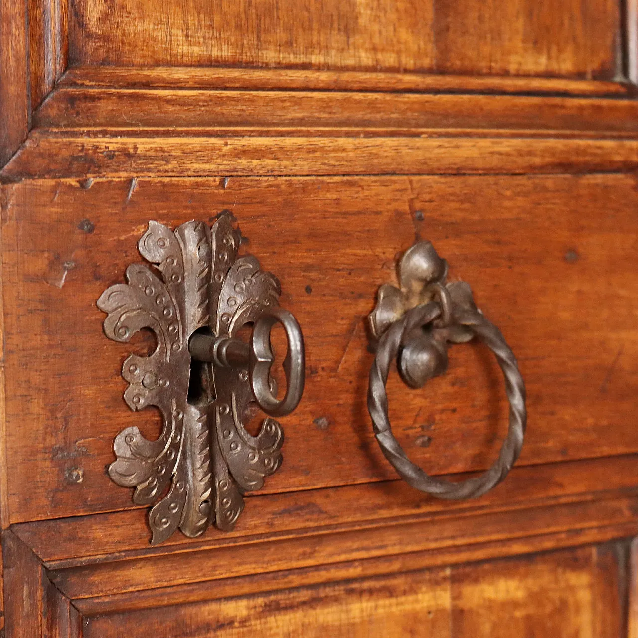 Credenza in stile Barocco in noce e pioppo, '900 7