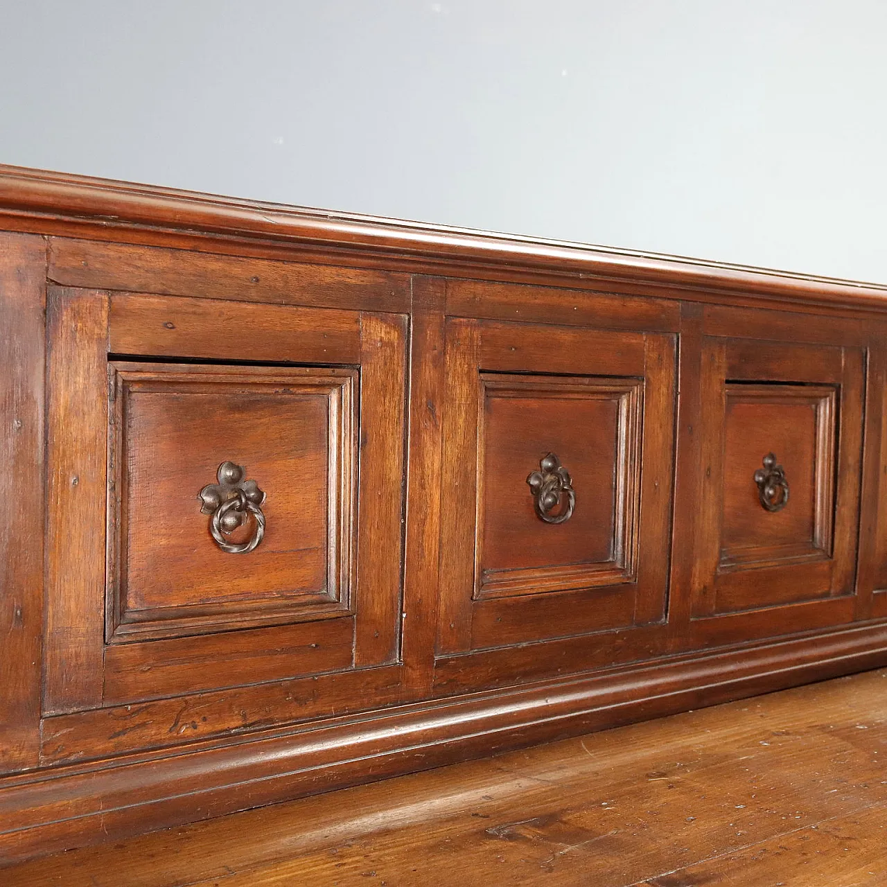 Credenza in stile Barocco in noce e pioppo, '900 9