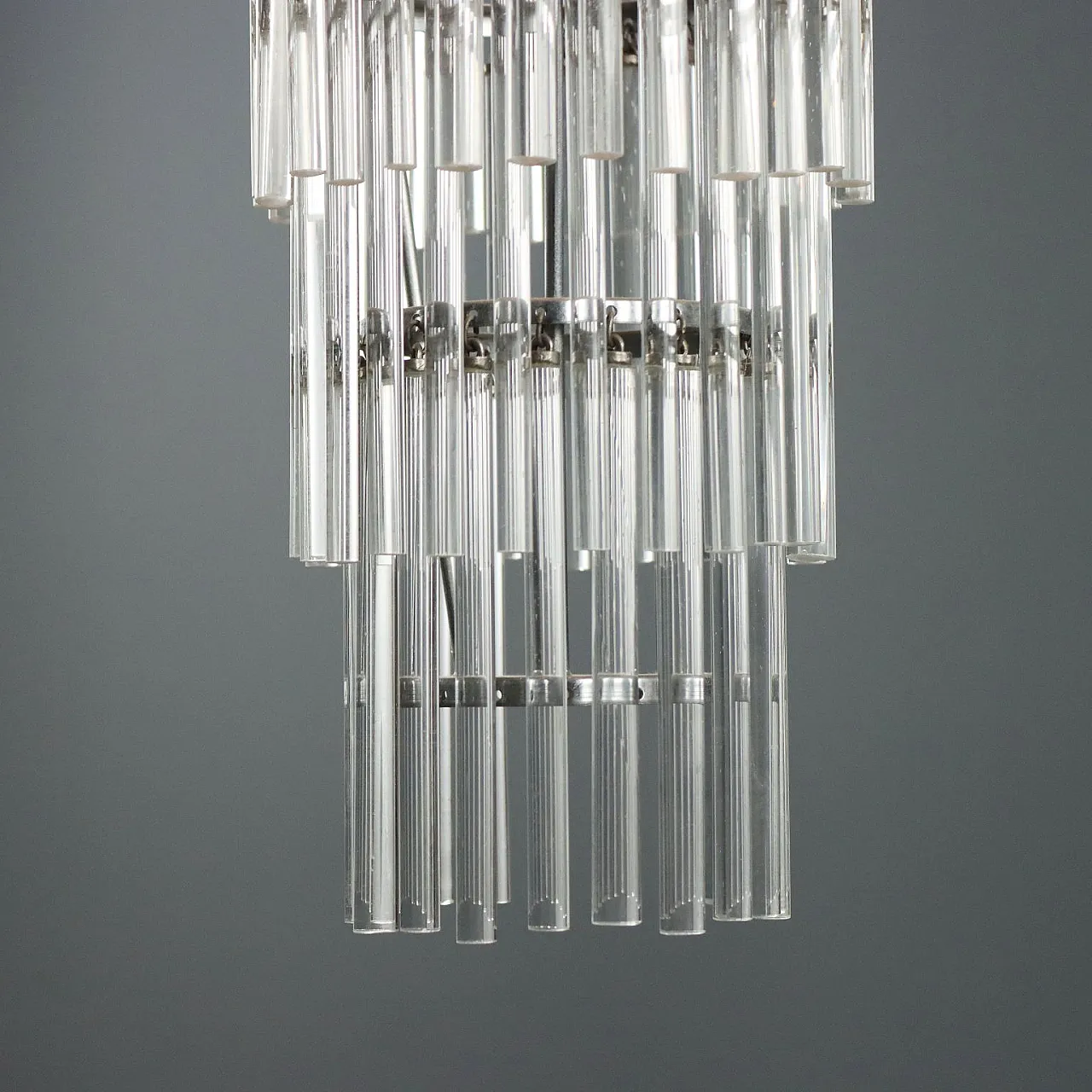 Lampada con cilindri in vetro, anni '90 5