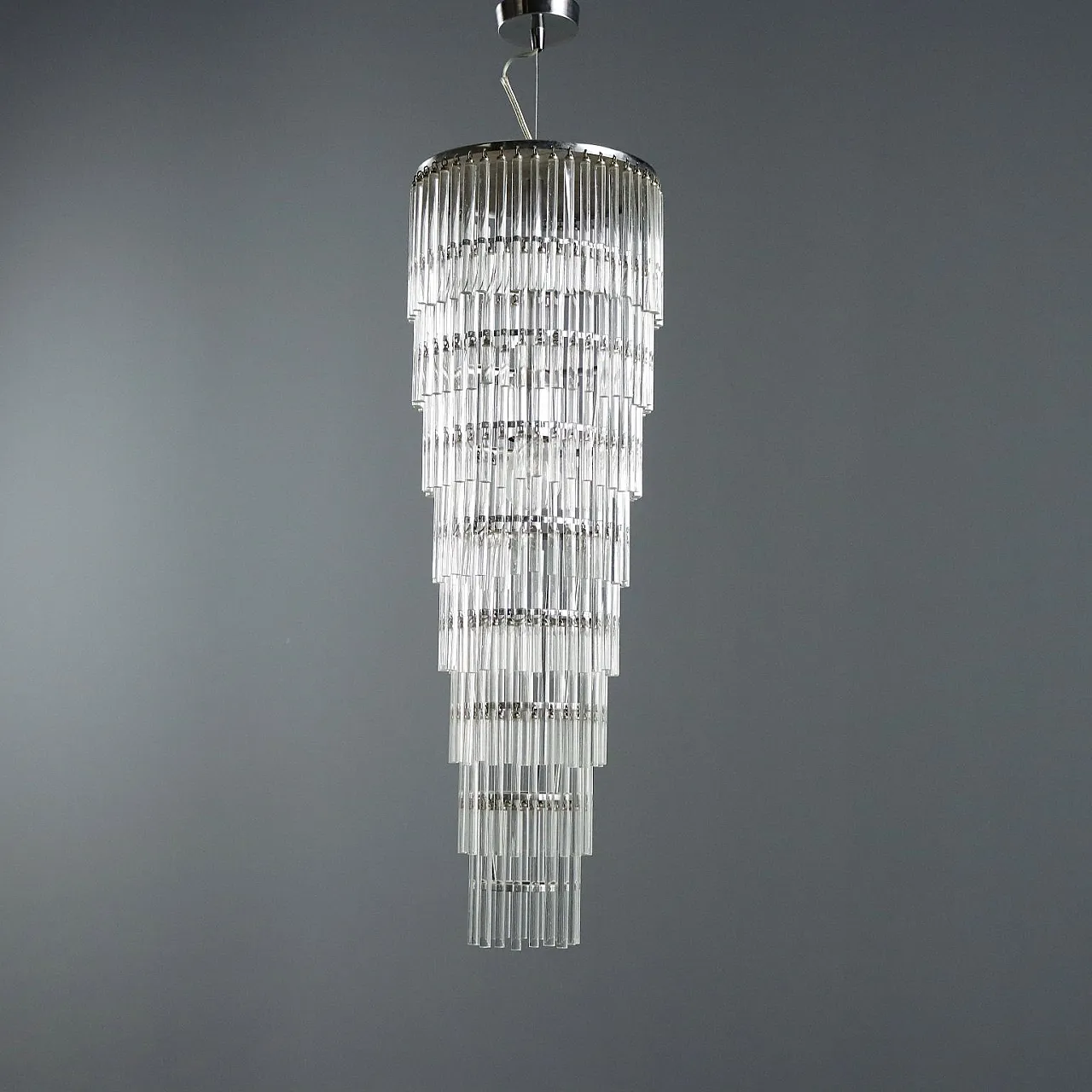 Lampada con cilindri in vetro, anni '90 6
