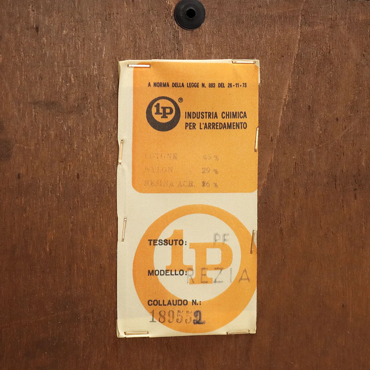 Poltrona Rezia di Emilio Guarnacci per 1P, anni '70 10