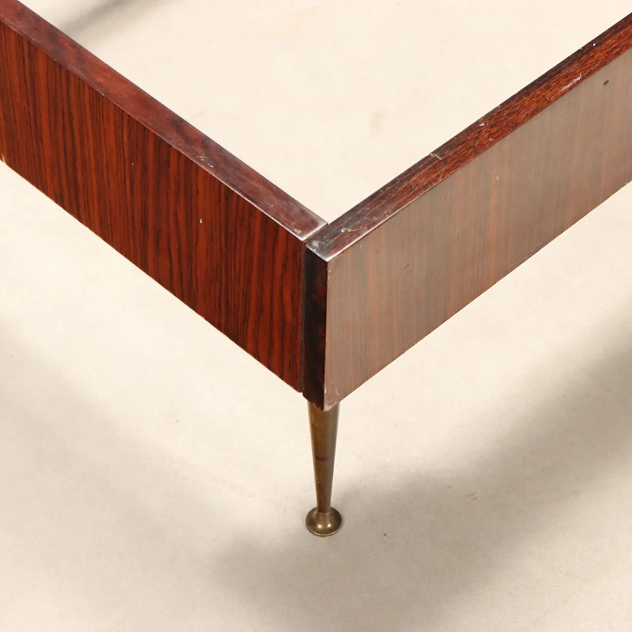 Double bed with bedside tables by Silvio Cavatorta, 1960s 10