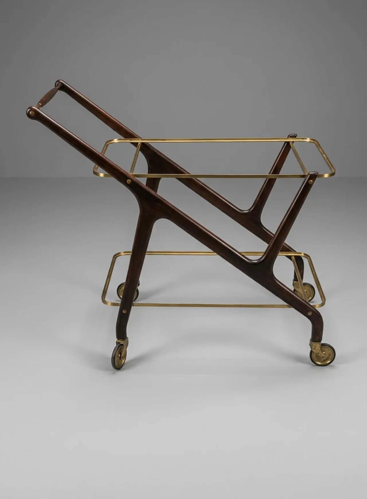 Rolling Cart Serving Cart by Cesare Lacca, 50s 2