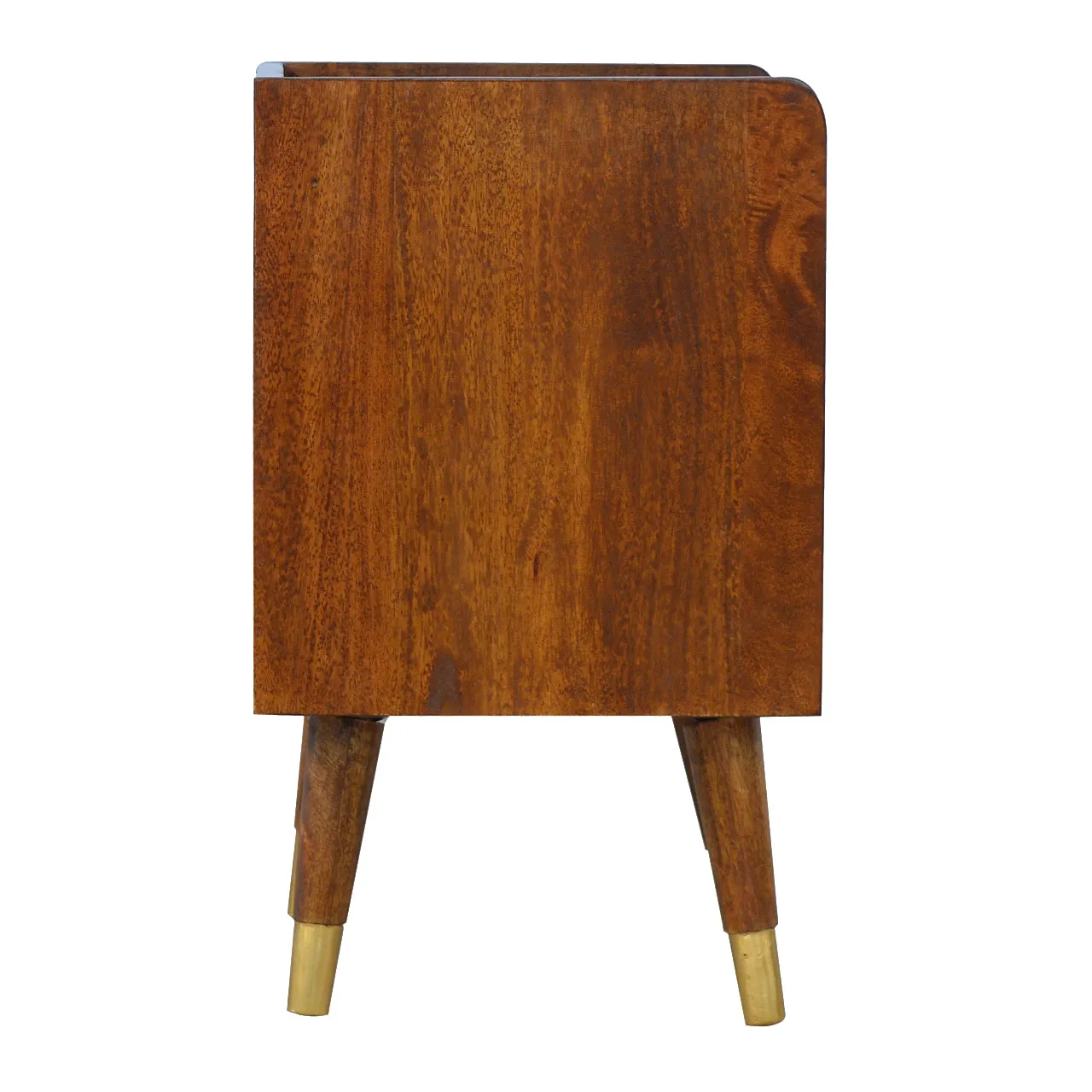Manila gold one drawer bedside, 2000s 8