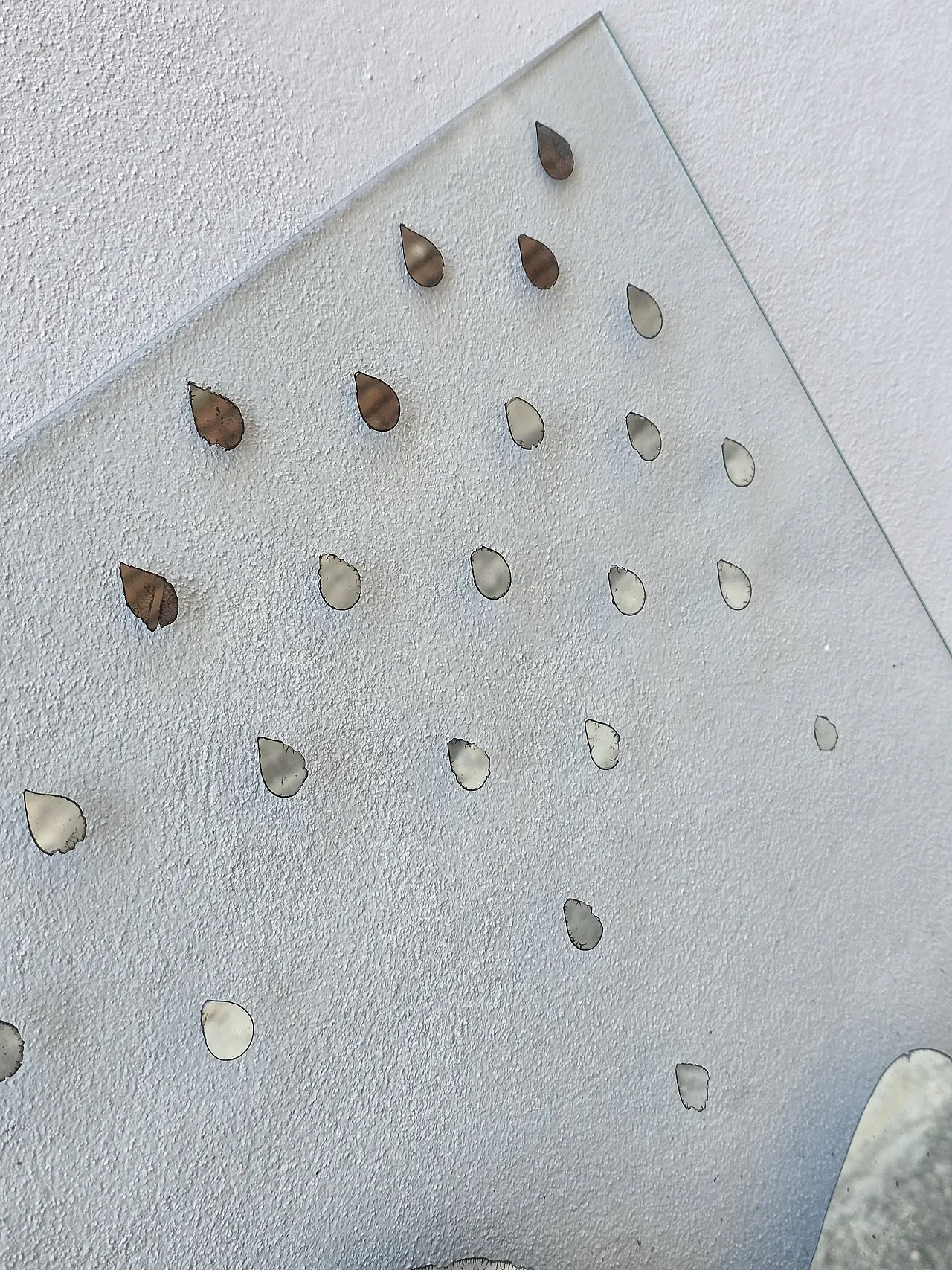 Specchio Pozzanghera di Cristal Art, anni '70 8