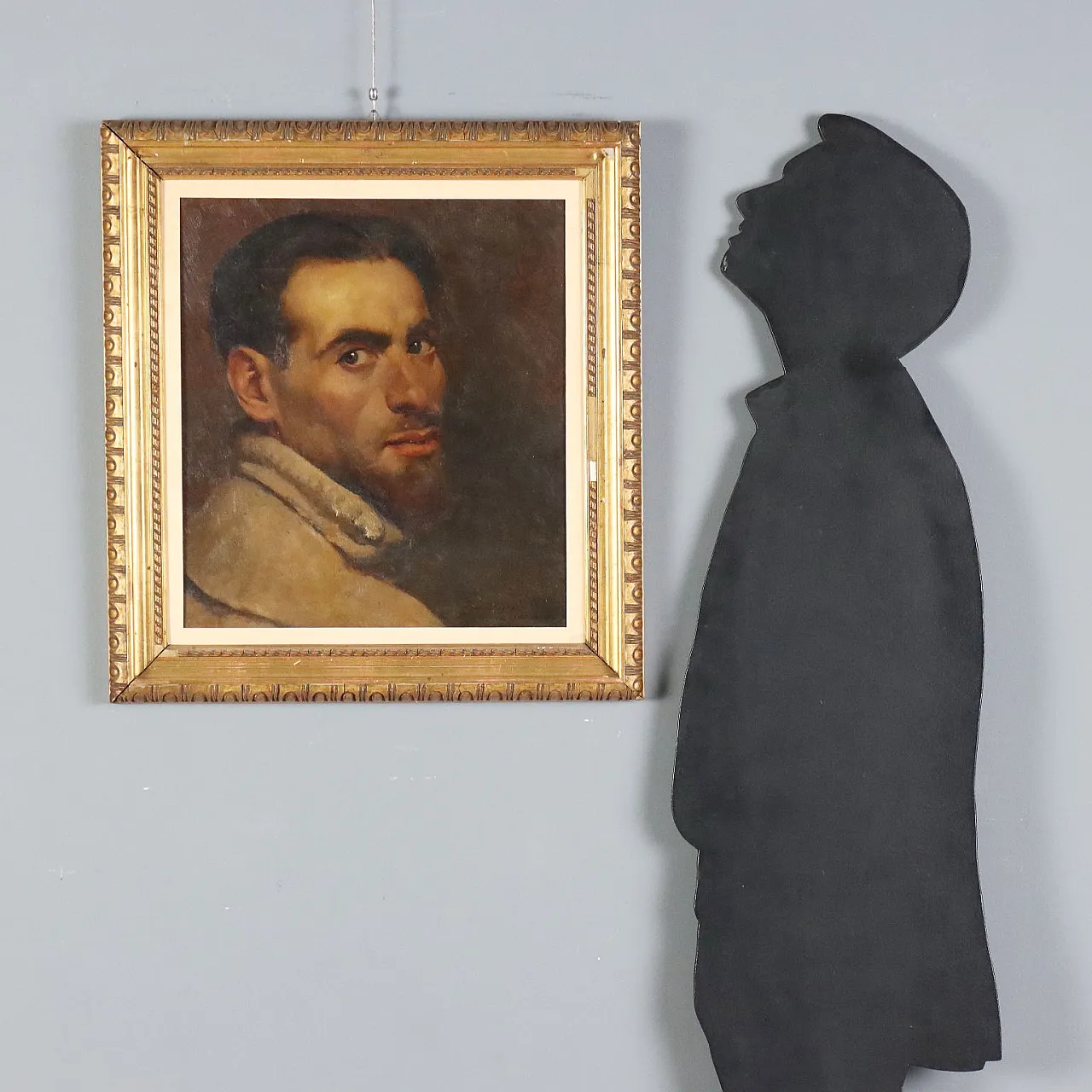 Painting by Giulio Vito Musitelli, self-portrait, 1920s 2