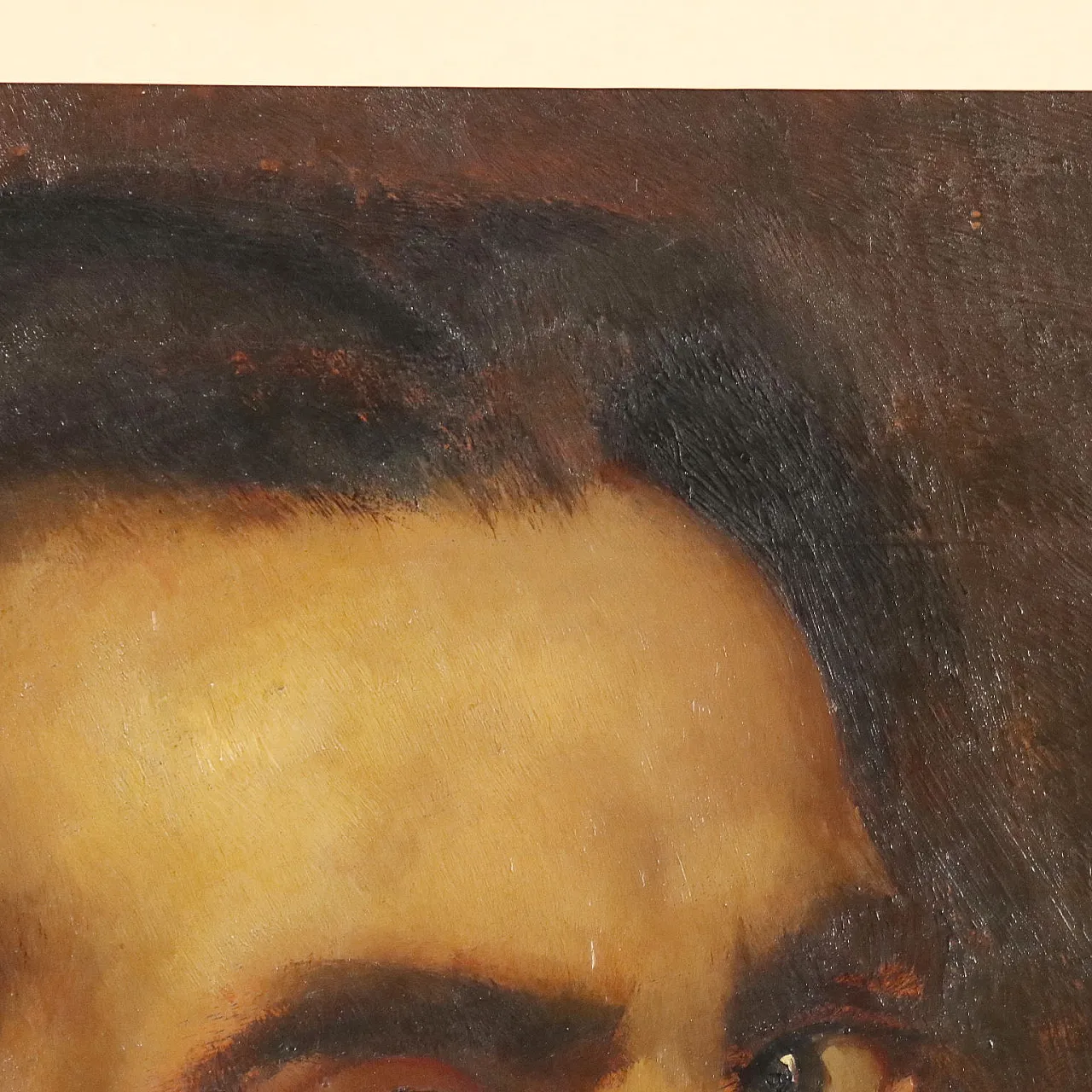 Painting by Giulio Vito Musitelli, self-portrait, 1920s 5