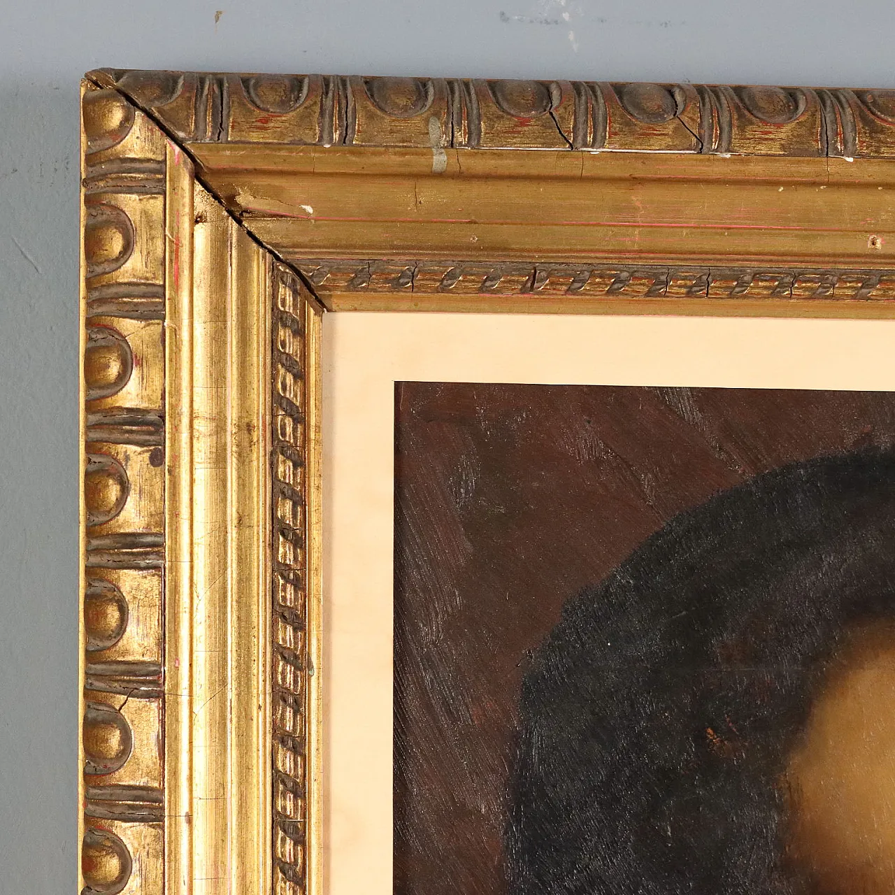 Painting by Giulio Vito Musitelli, self-portrait, 1920s 7