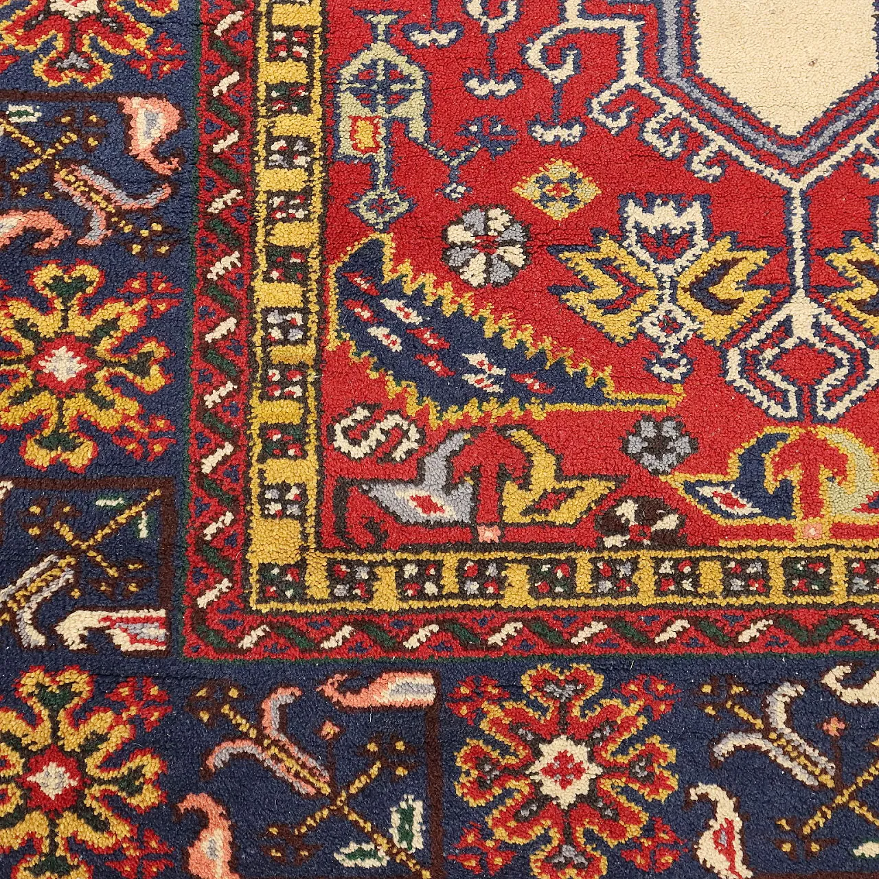 Ladik rug in cotton and wool, 20th century 5
