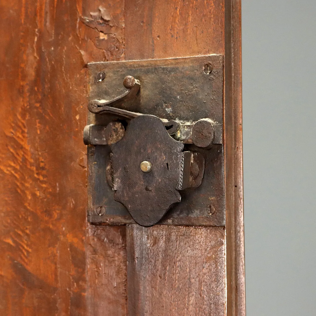 Trumeau in walnut and walnut briar, 18th century 5