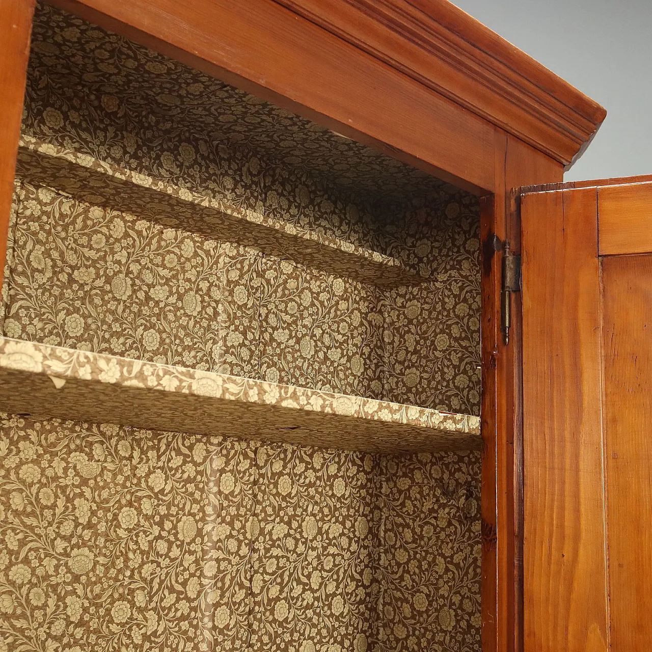 Larch wardrobe, mid-19th century 5