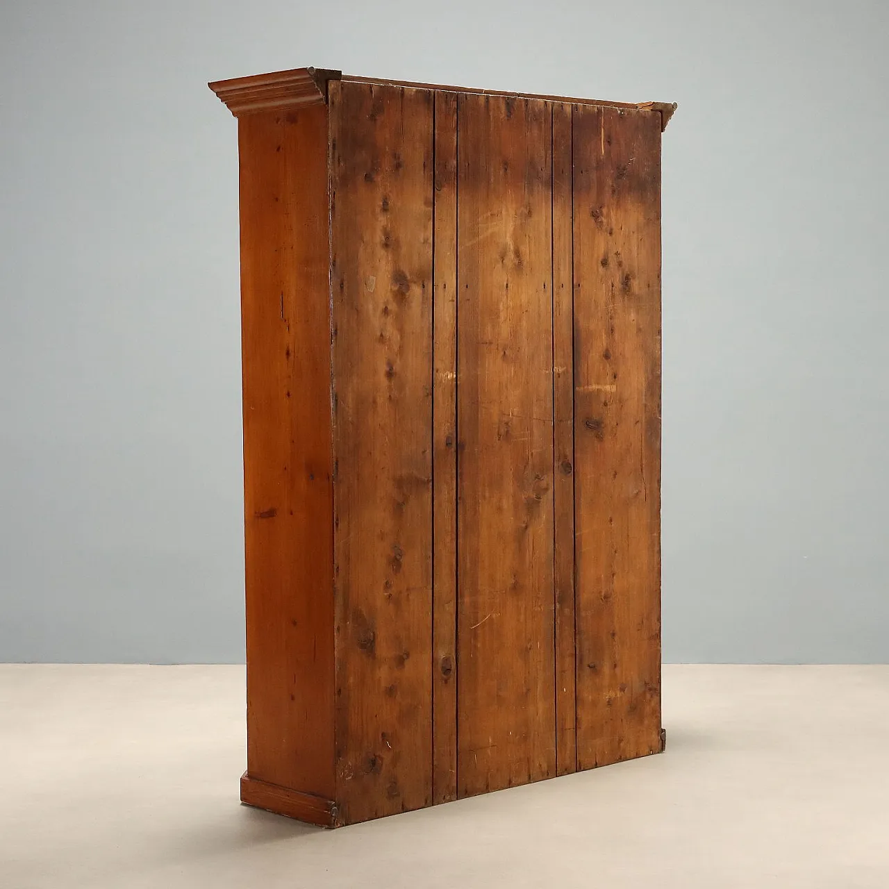 Larch wardrobe, mid-19th century 10