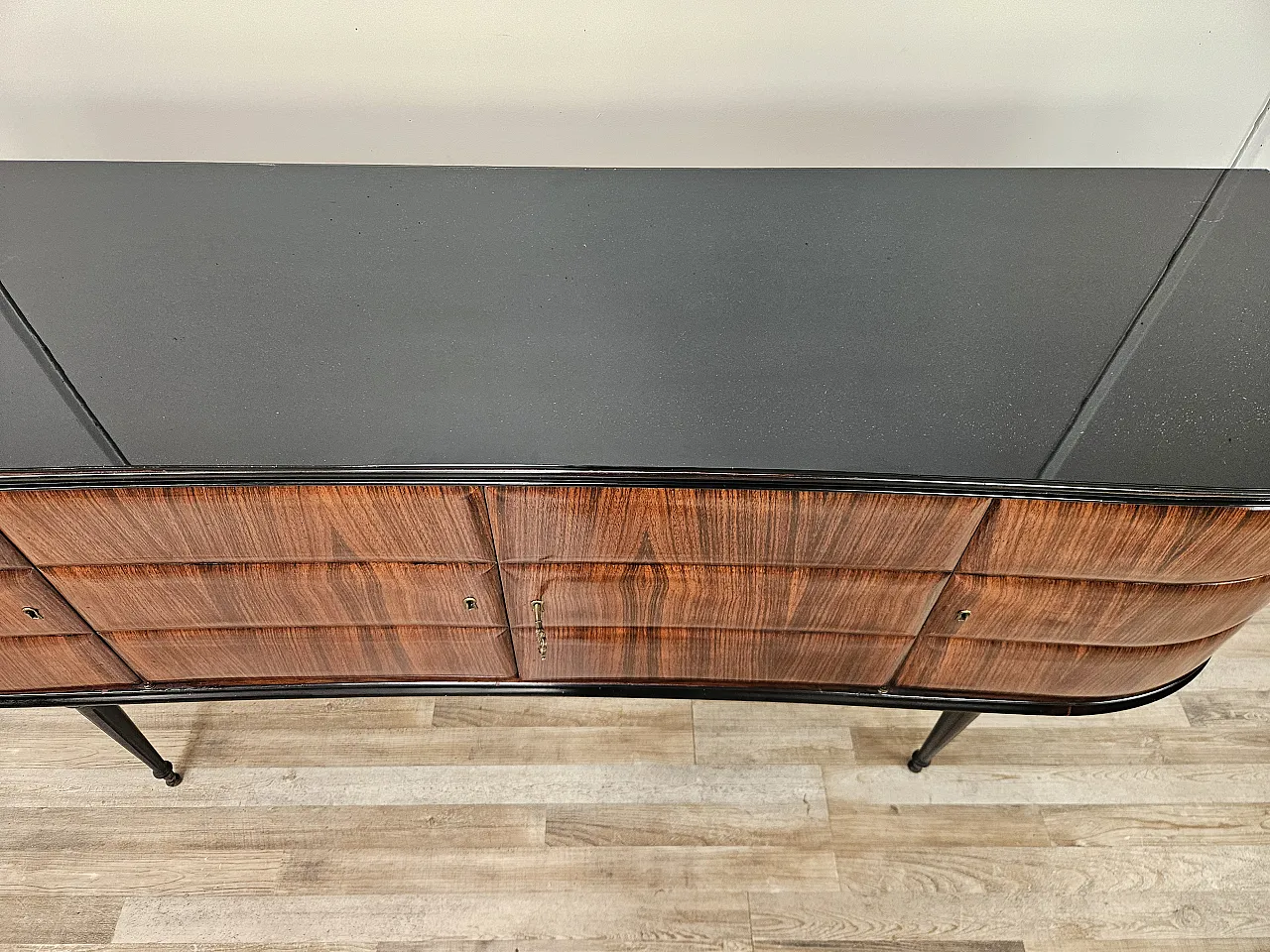 Mobile bar sideboard by Vittorio Dassi from the 1950s 5