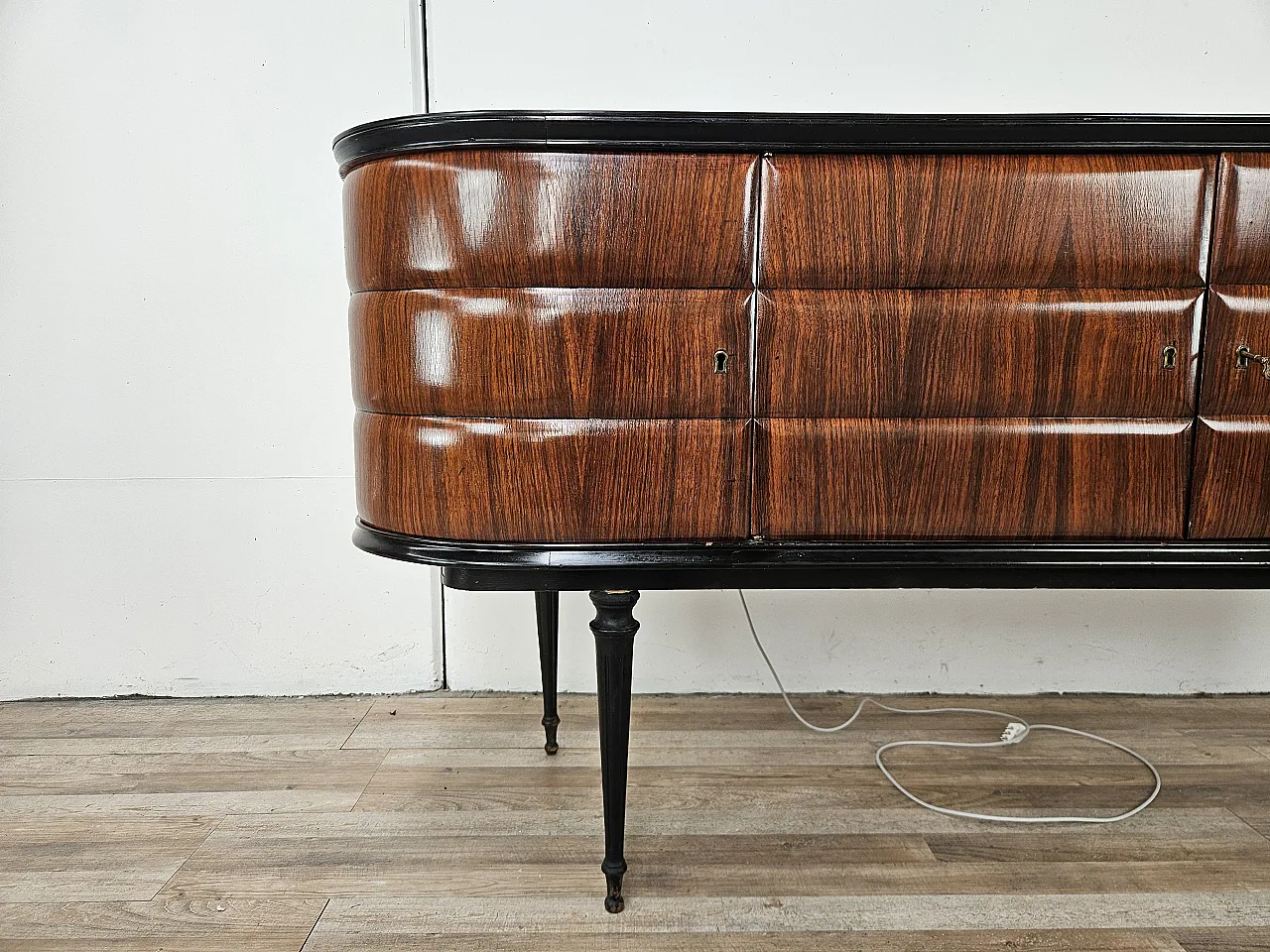 Mobile bar sideboard by Vittorio Dassi from the 1950s 10