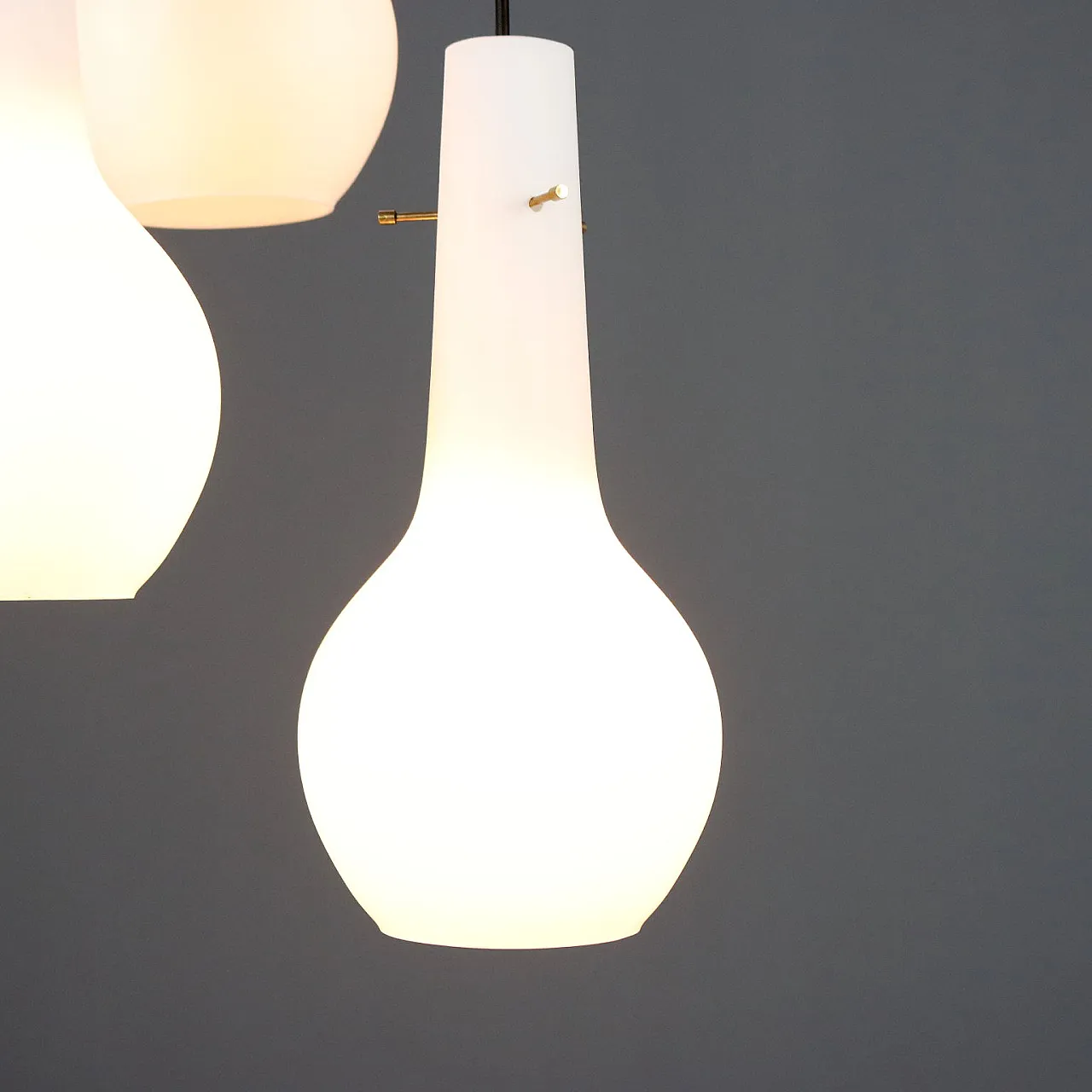 Lampada a 3 luci, anni '60 4