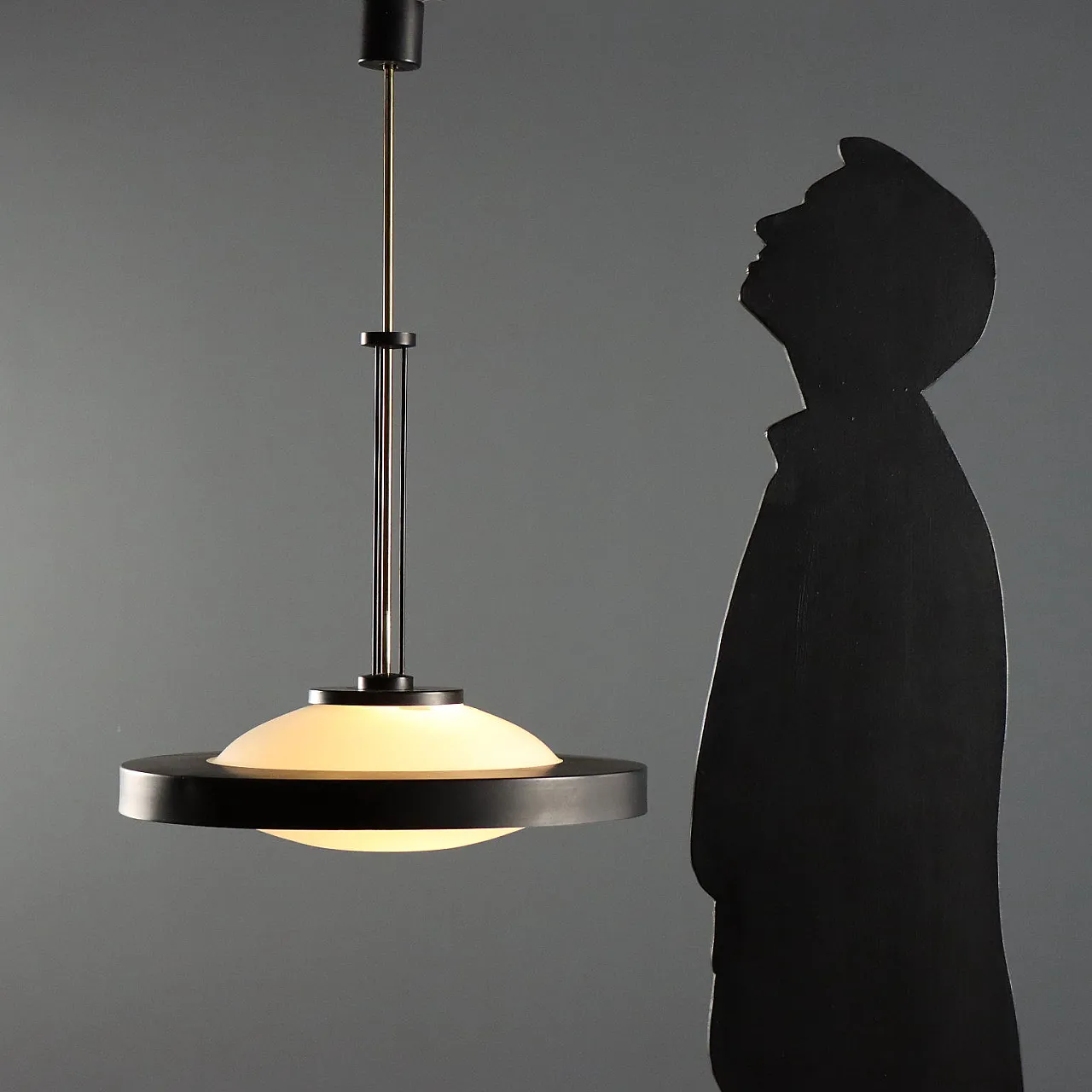 Lampada a sospensione, anni '50 2