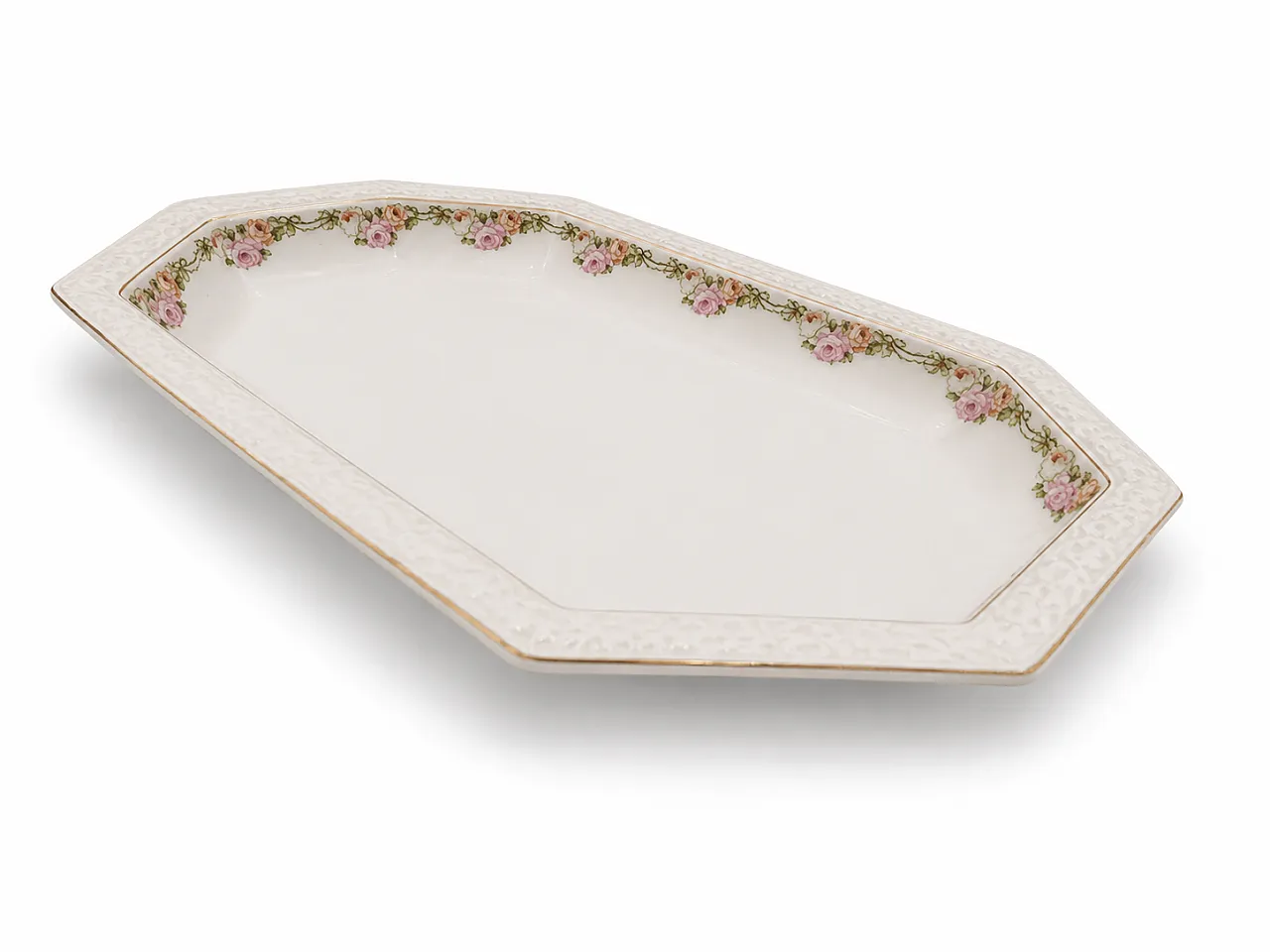 Rosenthal Maria Pink Rose serving plate 4