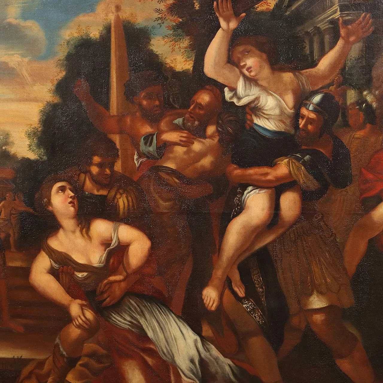 Painting with The Rape of the Sabine Women, 20th century 3