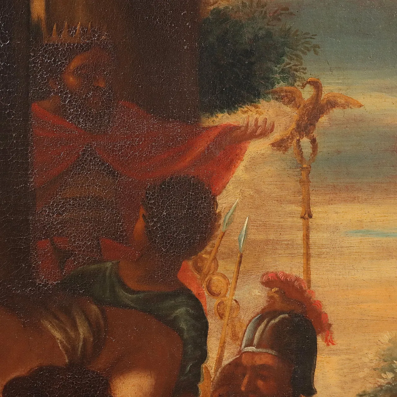 Painting with The Rape of the Sabine Women, 20th century 4