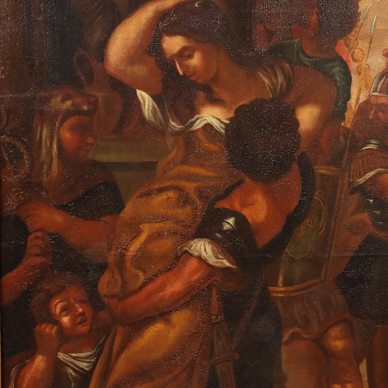 Painting with The Rape of the Sabine Women, 20th century 5