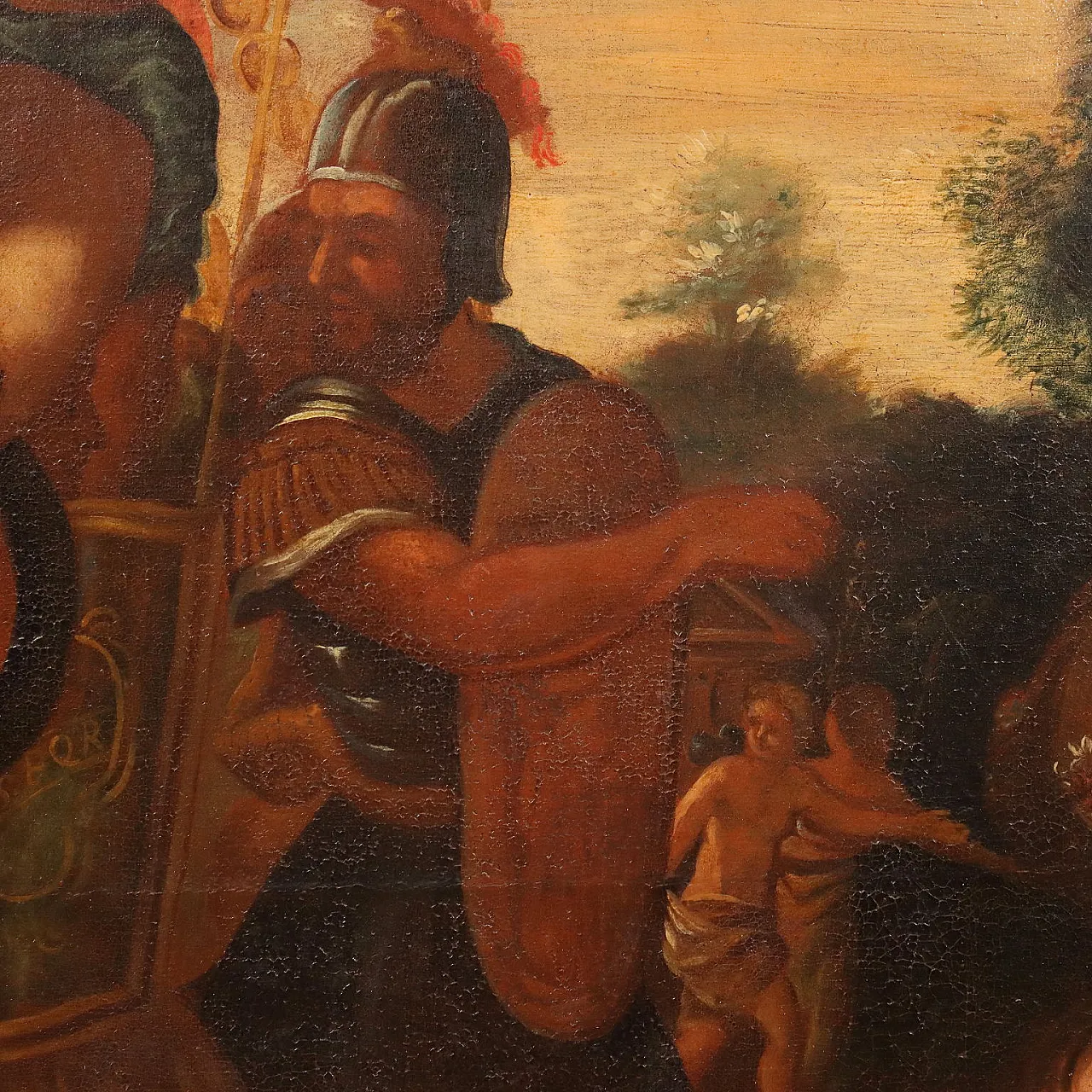 Painting with The Rape of the Sabine Women, 20th century 6