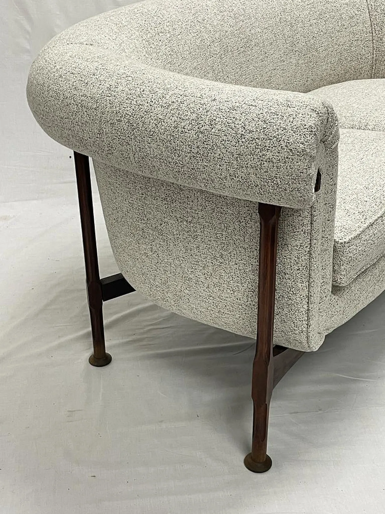 Two-seater sofa palissan structure, 1960s 7