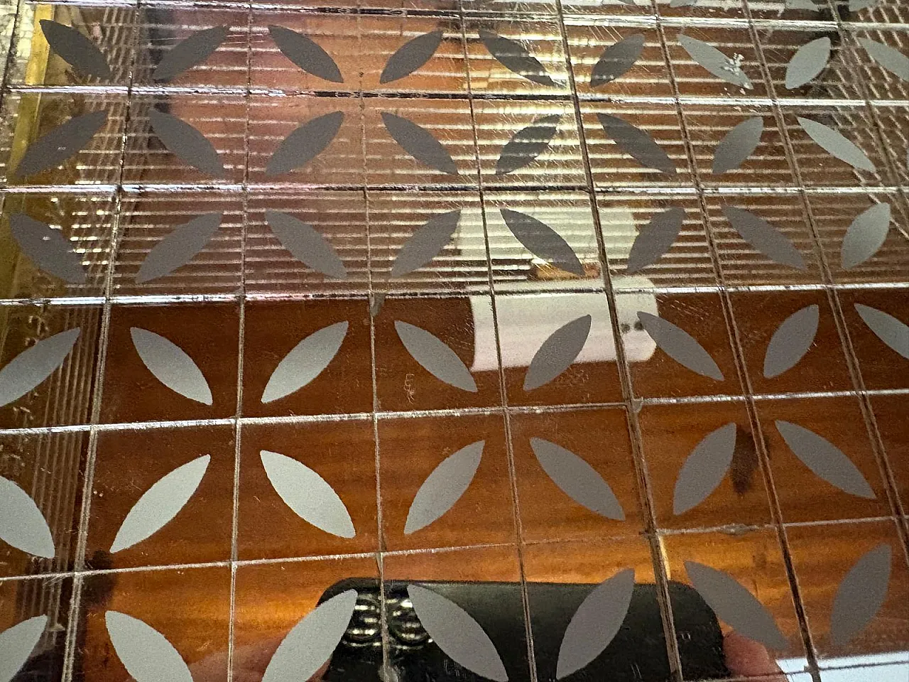 Wood, steel and glass bar cabinet by CR Padova, 1930s 11