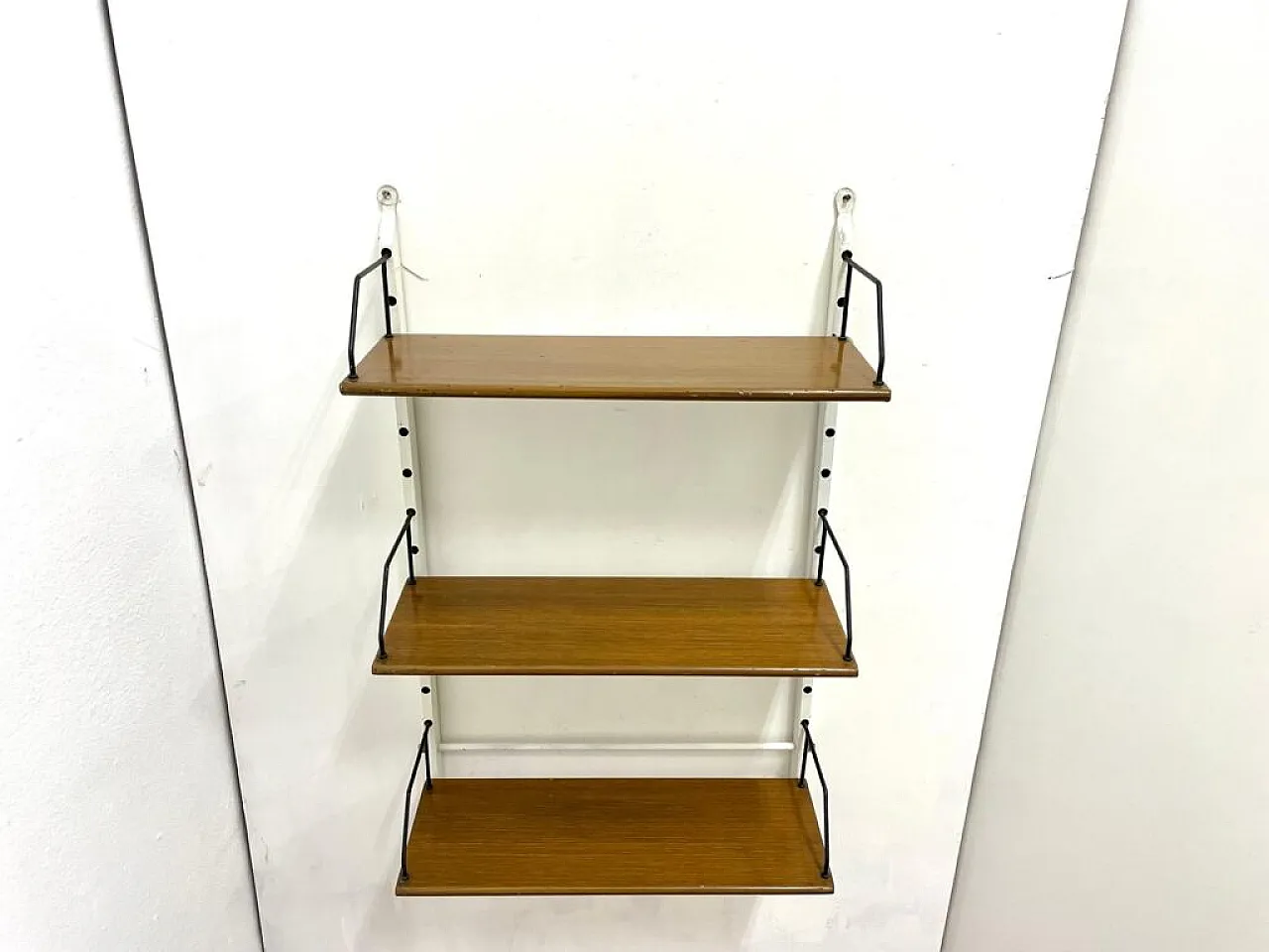 Three modular wall bookcases, 1960s 1