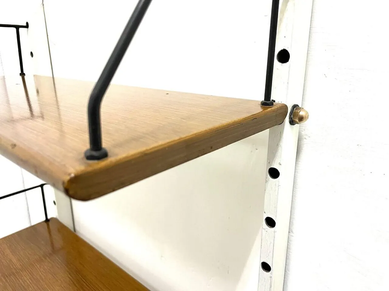 Three modular wall bookcases, 1960s 4
