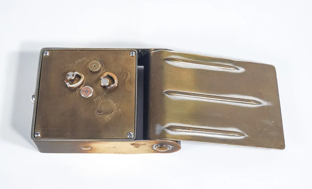JAEGER travel alarm clock, early 20th century 11