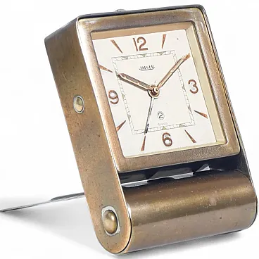 JAEGER travel alarm clock, early 20th century