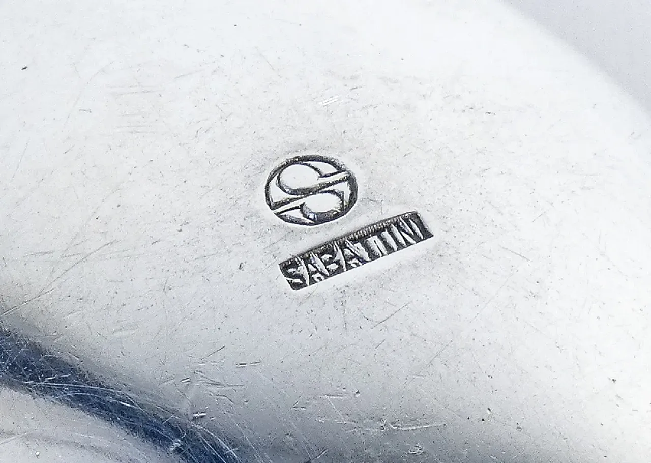 Fermacarte di Lino SABATTINI per Argenteria Sabattini, fine '900 7