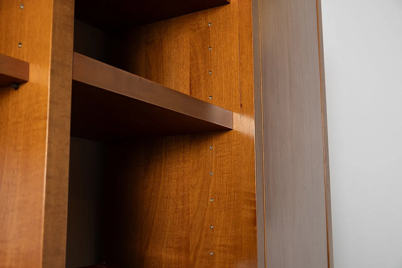Modern walnut bookcase, 1960s 10