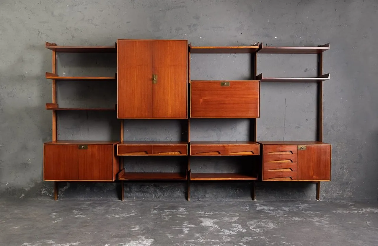 Dassi bookcase by Edmondo Palutari, 1960s 1