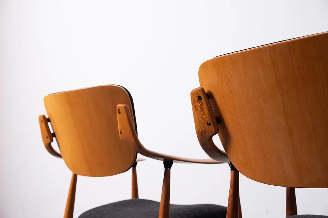 Pair of armchairs by Hagafors, 1960s 5