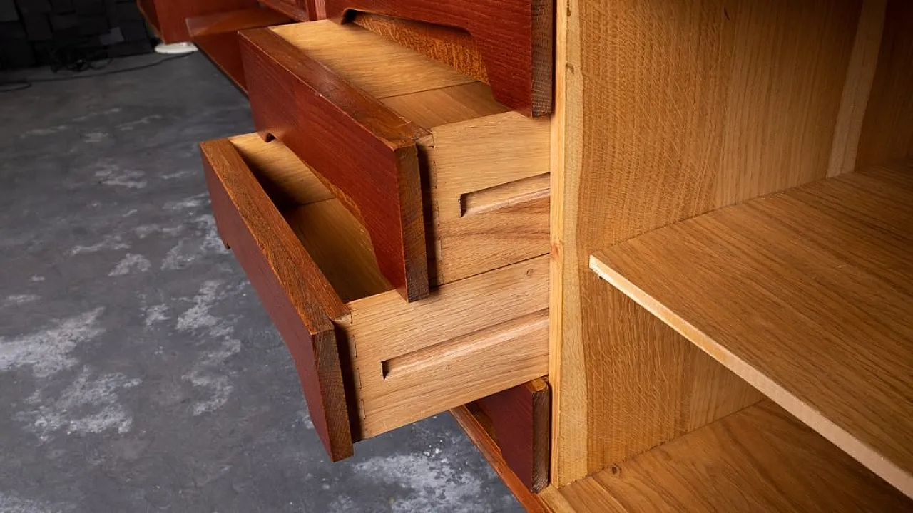 Dassi bookcase by Edmondo Palutari, 1960s 5