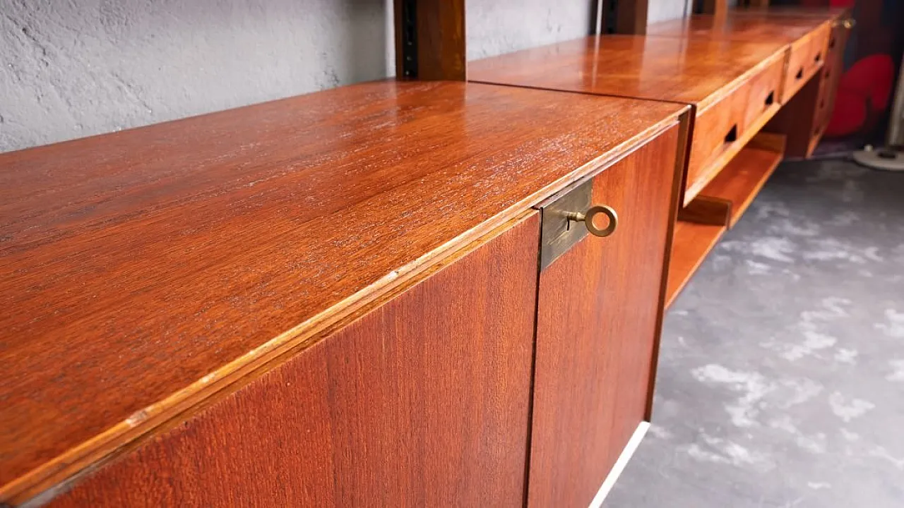 Dassi bookcase by Edmondo Palutari, 1960s 8