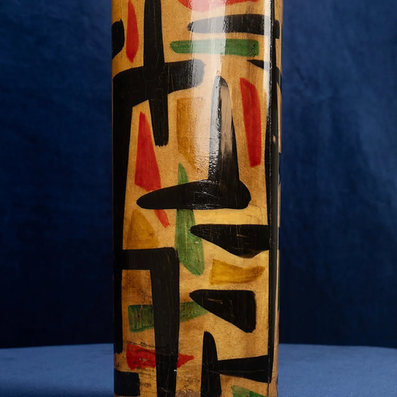 Aldo Tura mod. 796D parchment thermos, 1940s 7