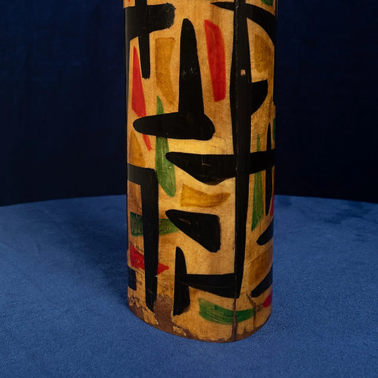 Aldo Tura mod. 796D parchment thermos, 1940s 9