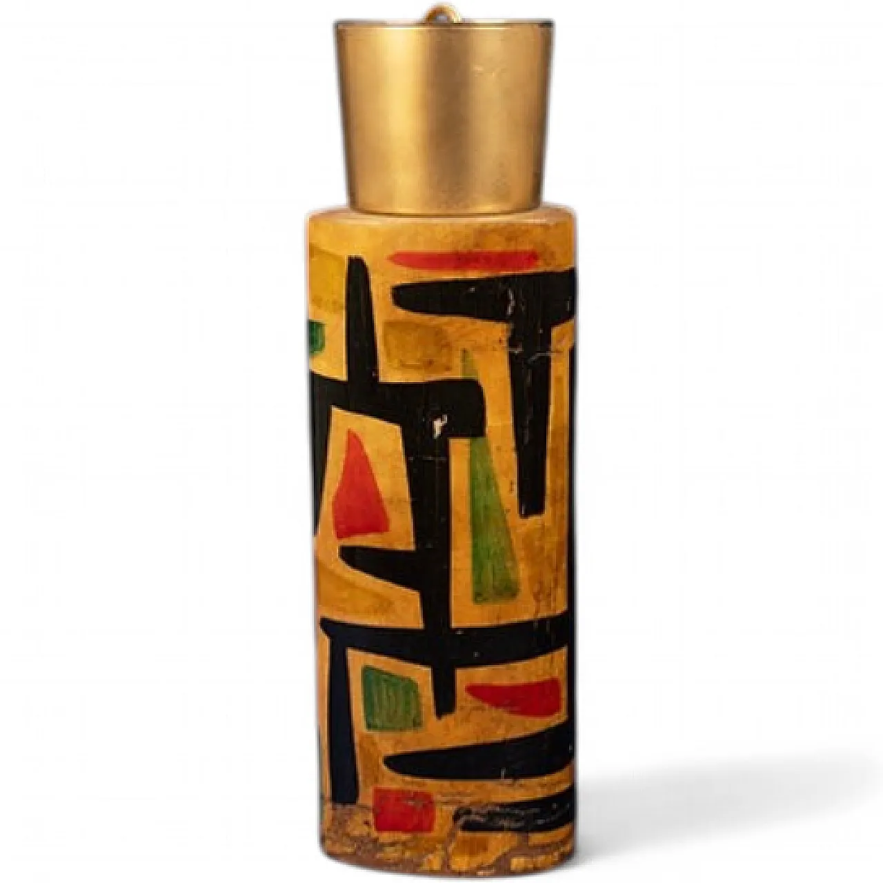 Aldo Tura mod. 796D parchment thermos, 1940s 11