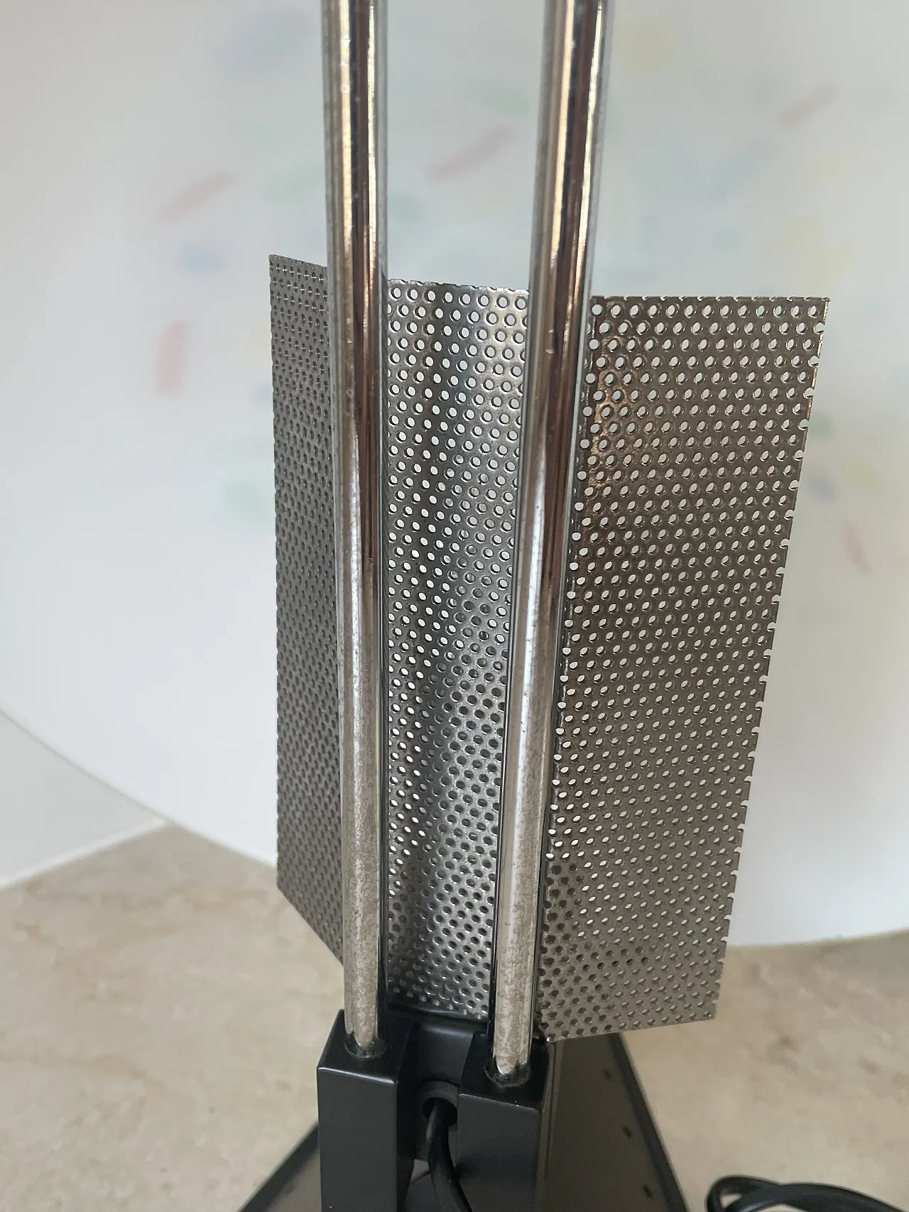 Murano Memphis style table  lamp, 1980s 11