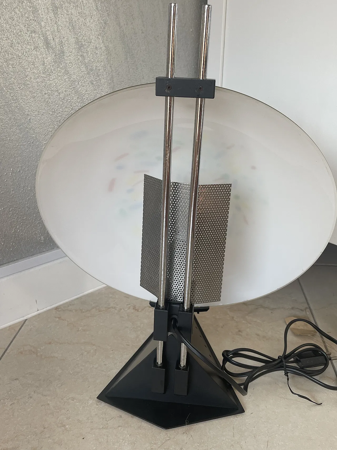 Murano Memphis style table  lamp, 1980s 12