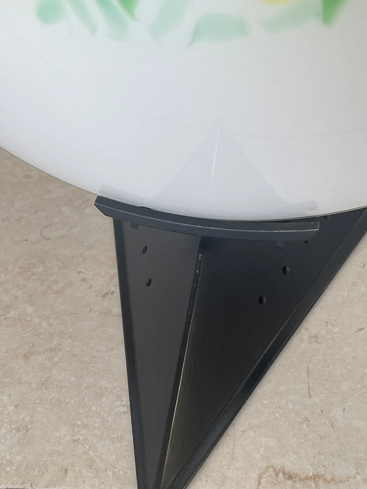 Murano Memphis style table  lamp, 1980s 13