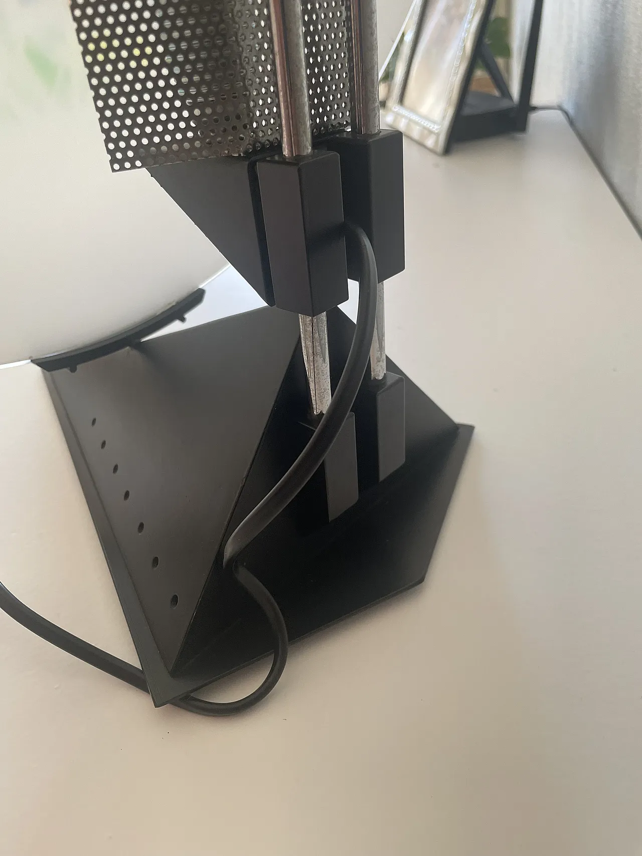 Murano Memphis style table  lamp, 1980s 22