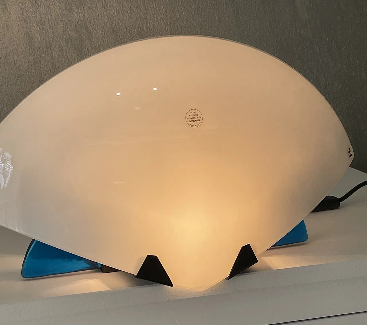 Murano glass wall lamp by G2 Vetri, 1980s 10