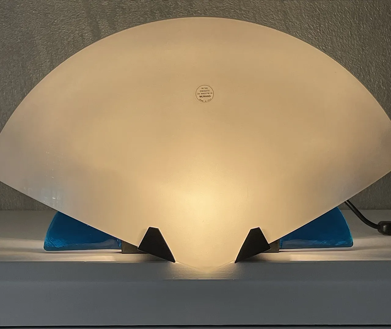 Murano glass wall lamp by G2 Vetri, 1980s 14