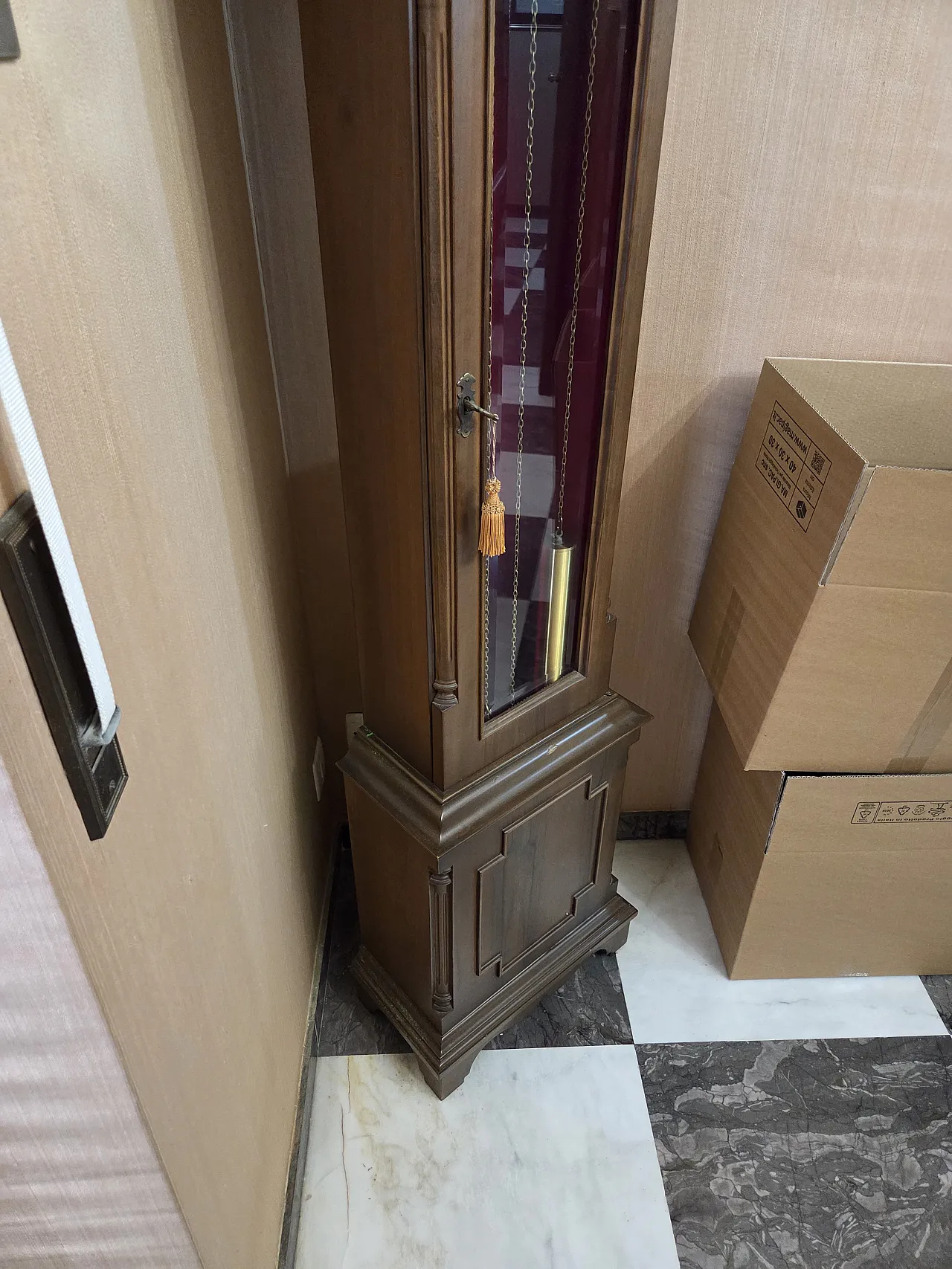 Pendulum floor clock, 1960s 2