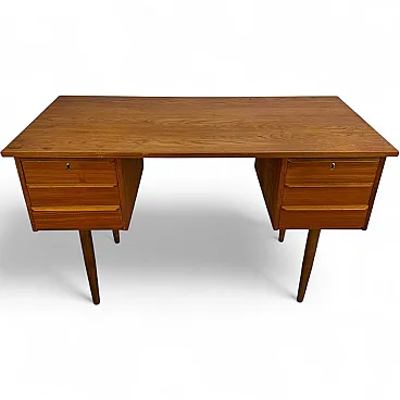 Scrittoio danese in teak, anni ’60